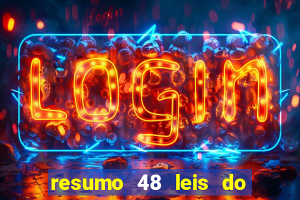 resumo 48 leis do poder pdf